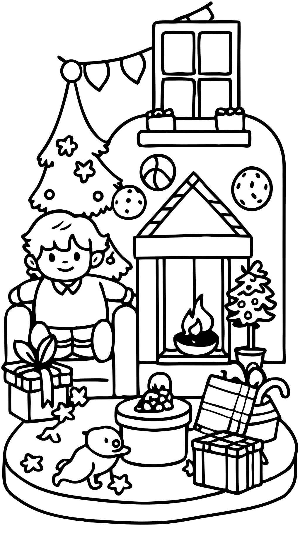 home alone coloring page